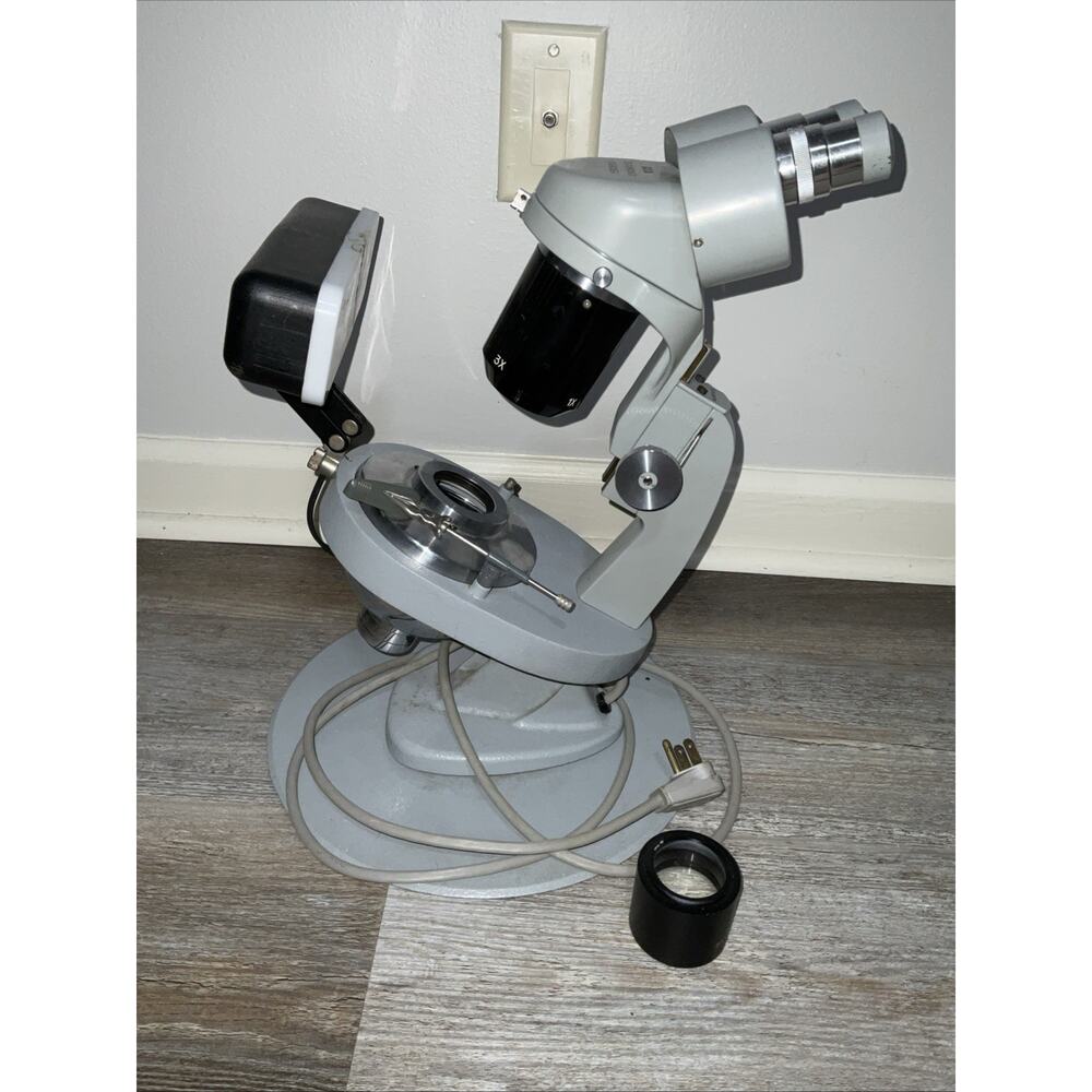 GIA GEMOLOGIST DIAMOND GRADER MICROSCOPE MODEL NO 660415